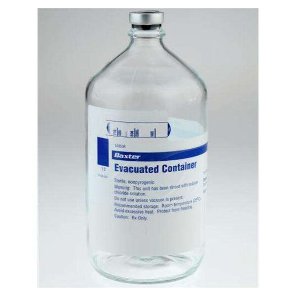 Container Evacuated 1000mL Glass 6/Ca